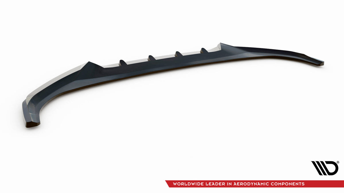 Street+ Spoilerlippe Front Ansatz V.2 passend für Kia EV6 GT-Line Mk1 schwarz Hochglanz – Ansicht 6