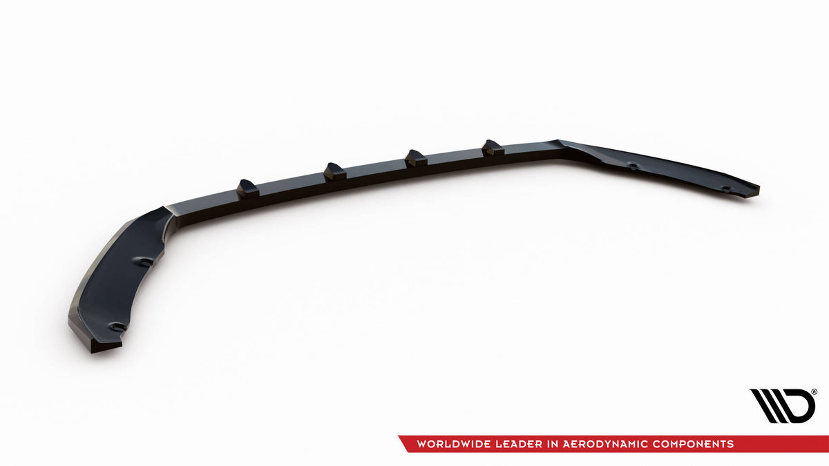 Street+ Spoilerlippe Front Ansatz passend für Skoda Fabia Monte Carlo Mk4 schwarz Hochglanz – Ansicht 6