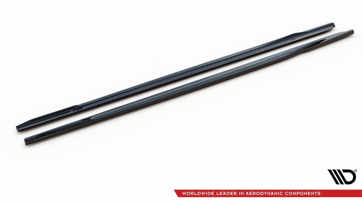 Street+ Seitenschweller Leisten passend für BMW 6er GT G32 M-Paket schwarz Hochglanz – Ansicht 6