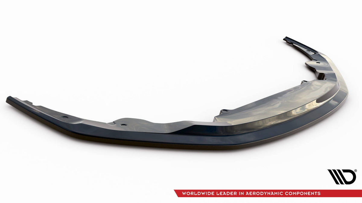 Street+ Spoilerlippe Front Ansatz V.2 passend für Audi R8 Mk2 Facelift schwarz Hochglanz – Ansicht 5