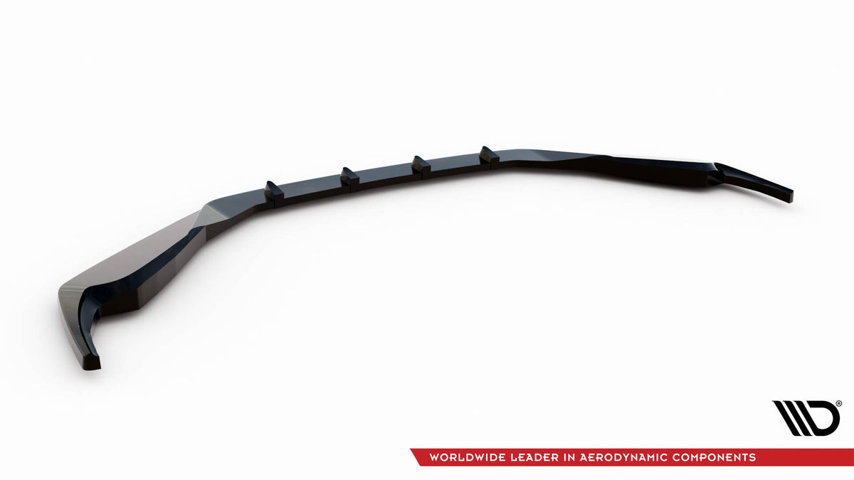Street+ Spoilerlippe Front Ansatz passend für V.1 Lexus GS Mk4 (L10) schwarz Hochglanz – Ansicht 6