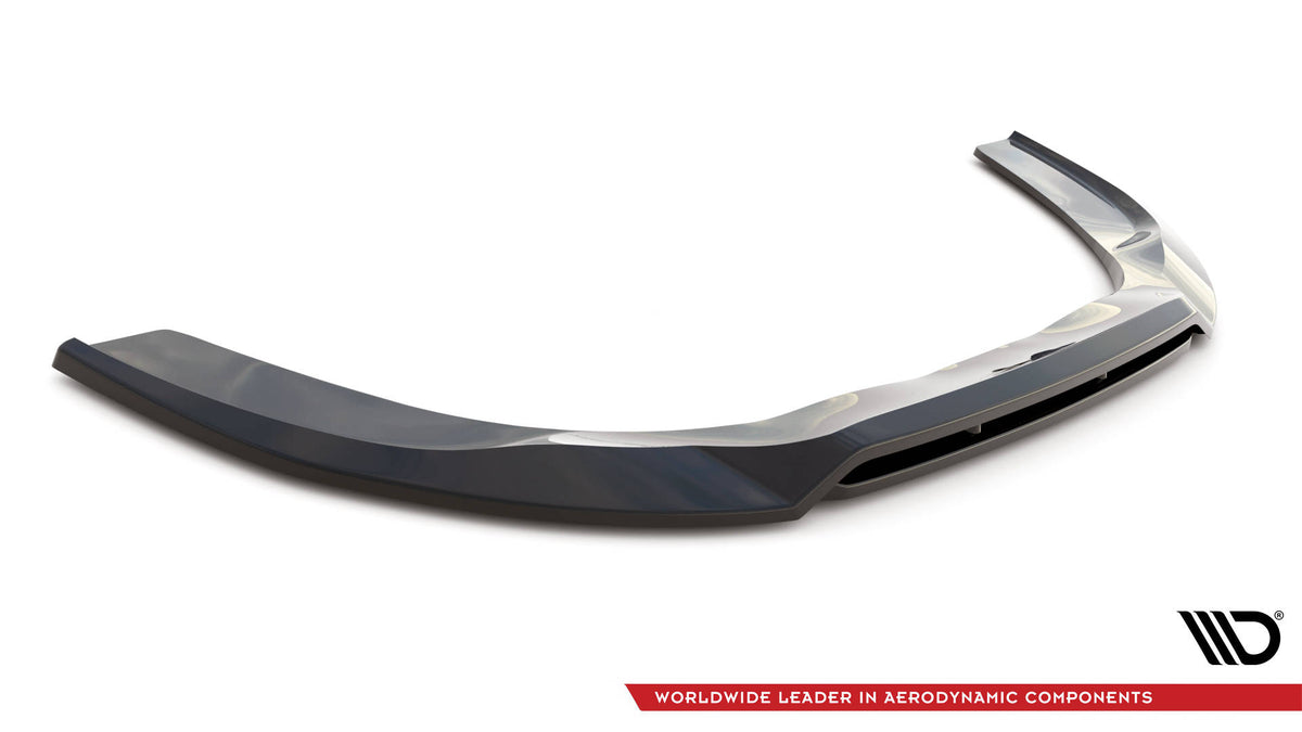Street+ Spoilerlippe Front Ansatz passend für Ford Transit Custom ST-Line Mk1 Facelift schwarz Hochglanz – Ansicht 5