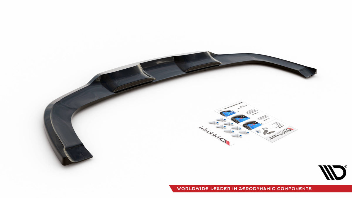 Street+ Mittlerer Diffusor RACE passend für Kia XCeed Mk1 schwarz Hochglanz – Ansicht 5