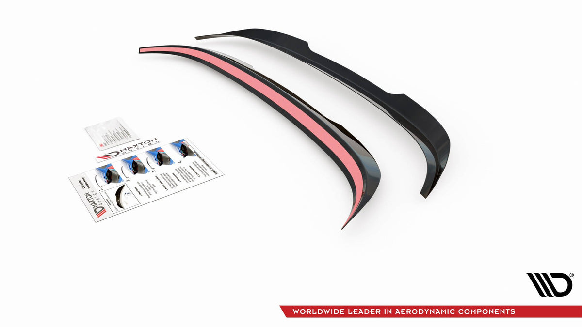 Heckspoiler Lippe Mitsubishi Lancer Sportback Mk8 schwarz Hochglanz – Ansicht 5