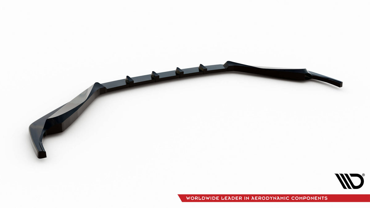Street+ Spoilerlippe Front Ansatz passend für V.2 Lexus GS Mk4 (L10) schwarz Hochglanz – Ansicht 6