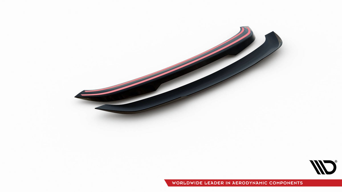 Heckspoiler Lippe Porsche 718 Cayman 982c schwarz Hochglanz – Ansicht 5