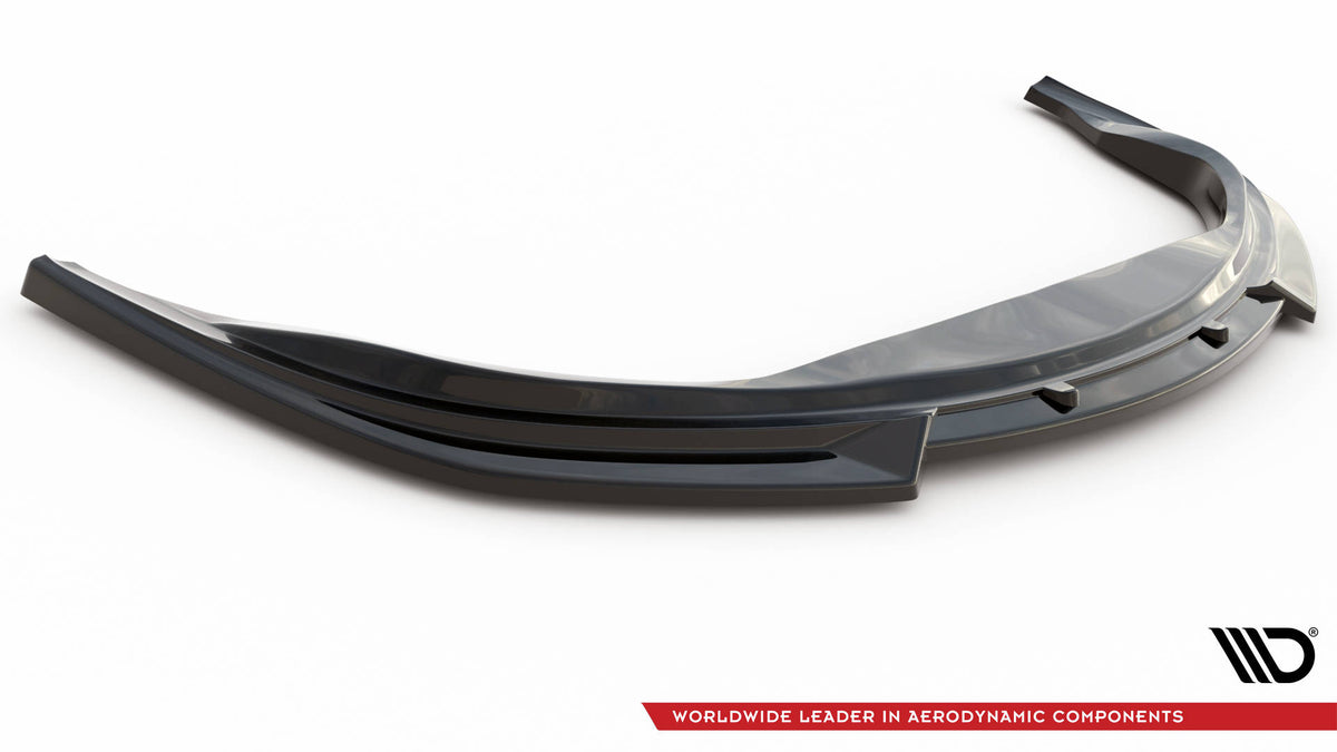 Street+ Spoilerlippe Front Ansatz V.2 passend für Porsche 911 Carrera GTS 997 Facelift schwarz Hochglanz – Ansicht 5