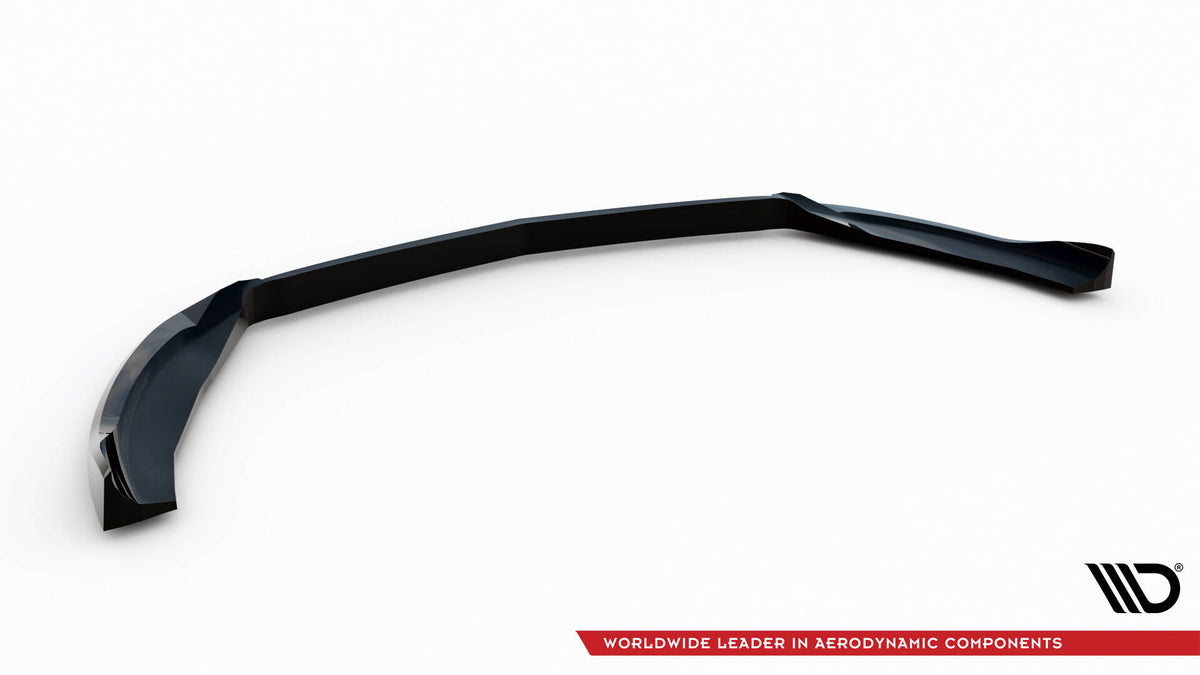 Street+ Spoilerlippe Front Ansatz V.1 passend für Mercedes-Benz S Coupe AMG-Line C217 Facelift schwarz Hochglanz – Ansicht 6