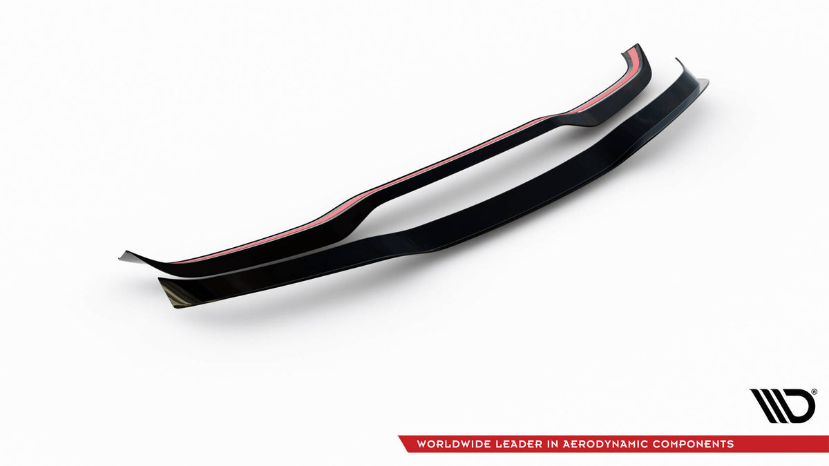 Heckspoiler Lippe Porsche Cayenne Turbo / Standard Mk2 schwarz Hochglanz – Ansicht 6