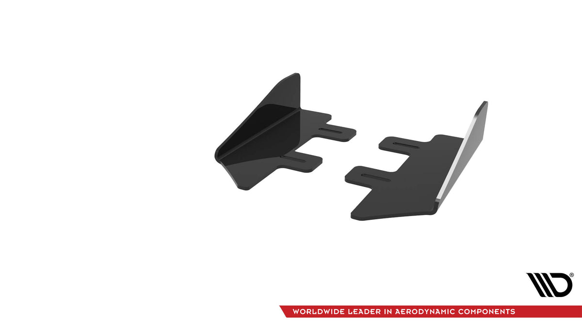 Seitenschweller Flaps passend für Subaru WRX STI Mk1 schwarz Hochglanz – Ansicht 7