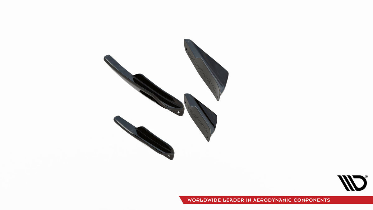 Stoßstangen Flaps Wings vorne Canards passend für BMW M2 G87 – Ansicht 8