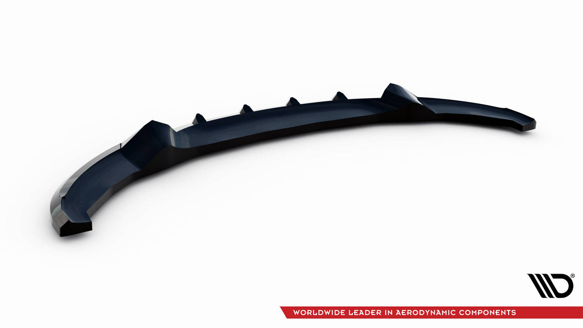 Street+ Spoilerlippe Front Ansatz V.1 passend für BMW 3er GT M-Paket F34 schwarz Hochglanz – Ansicht 6