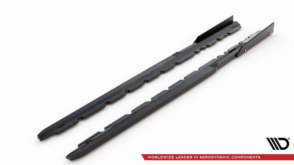 Street+ Seitenschweller Leisten V.2 passend für + Flaps passend für Audi R8 Mk2 Facelift – Ansicht 7