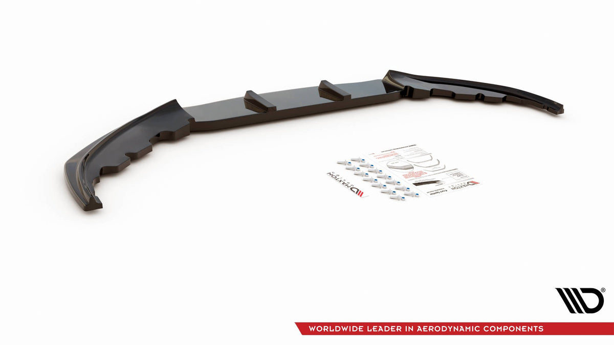 Street+ Spoilerlippe Front Ansatz V.2 passend für BMW 7 M-Paket G11 /G12 schwarz Hochglanz – Ansicht 6