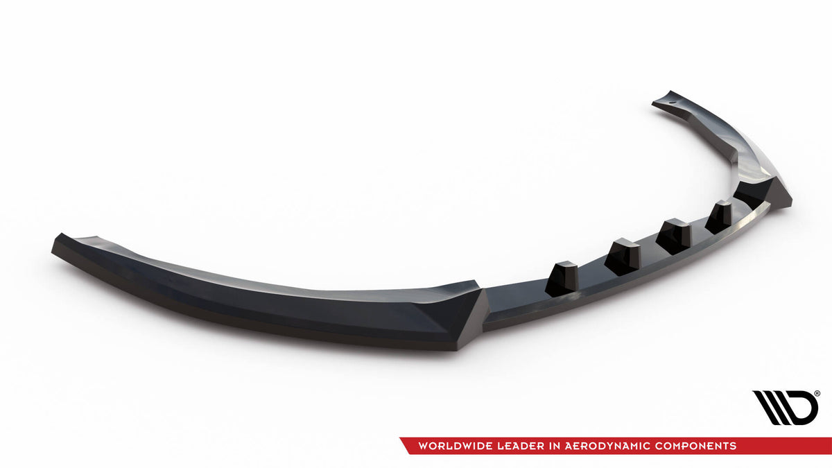 Street+ Spoilerlippe Front Ansatz passend für Ford Mondeo Sport Mk5 Facelift / Fusion Sport Mk2 Facelift schwarz Hochglanz – Ansicht 5