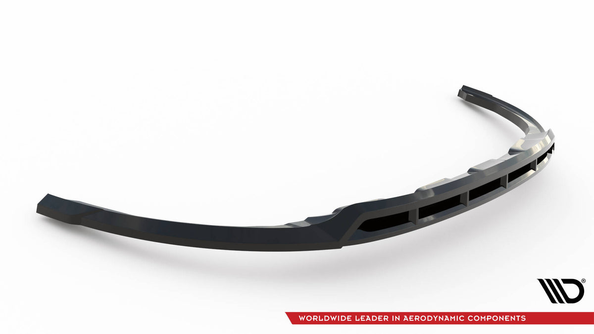 Street+ Spoilerlippe Front Ansatz passend für Renault Espace Mk5  schwarz Hochglanz – Ansicht 5