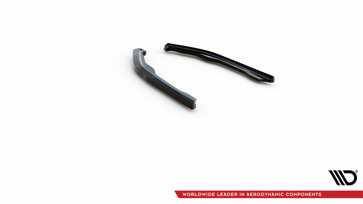 Heck Ansatz Flaps Diffusor V.2 passend für BMW 2 Coupe M240i G42 schwarz Hochglanz – Ansicht 5