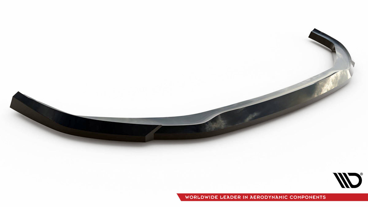 Street+ Spoilerlippe Front Ansatz V.2 passend für Mazda CX-60 Mk1 schwarz Hochglanz – Ansicht 5
