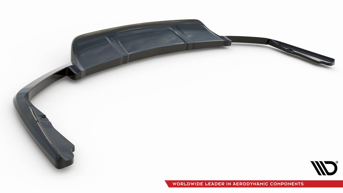 Street+ Mittlerer Diffusor RACE passend für Maserati Levante Mk1 schwarz Hochglanz – Ansicht 10