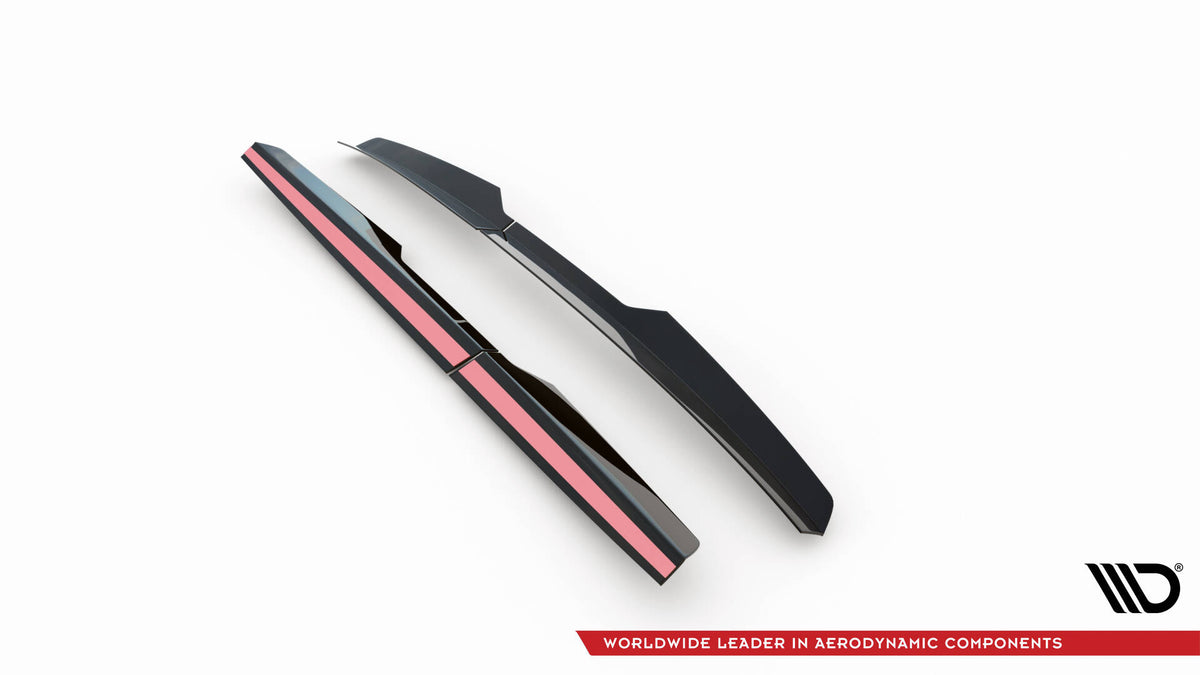 Heckspoiler Lippe Mercedes-Benz Citan Mk1 schwarz Hochglanz – Ansicht 7