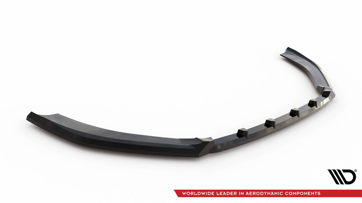 Street+ Spoilerlippe Front Ansatz V.3 passend für Audi RS3 Limousine 8V Facelift schwarz Hochglanz – Ansicht 5