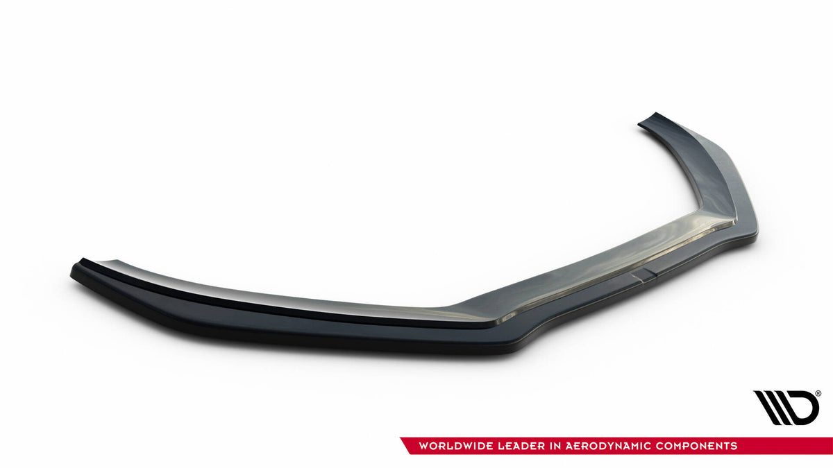 Street+ Spoilerlippe Front Ansatz V.2 passend für Audi S5 / A5 S-Line 8T Facelift schwarz Hochglanz – Ansicht 5