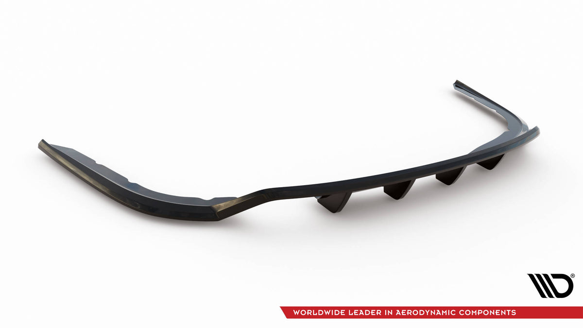 Street+ Mittlerer Diffusor RACE passend für BMW 4er Gran Coupe F36 schwarz Hochglanz – Ansicht 6