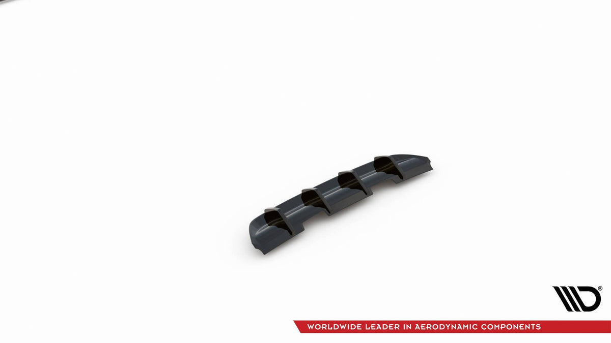 Diffusor Heck Ansatz passend für Ford Escape Mk3 schwarz Hochglanz – Ansicht 4