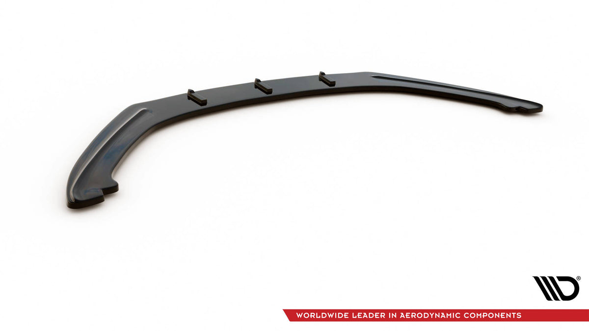 Street+ Spoilerlippe Front Ansatz passend für VW SCIROCCO schwarz Hochglanz – Ansicht 6