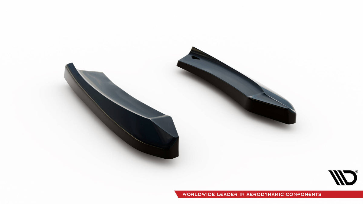 Heck Ansatz Flaps Diffusor passend für Kia Ceed GT Mk3  schwarz Hochglanz – Ansicht 6