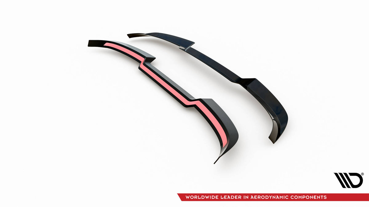 Heckspoiler Lippe Audi A4 Competition Avant B8 Facelift schwarz Hochglanz – Ansicht 5