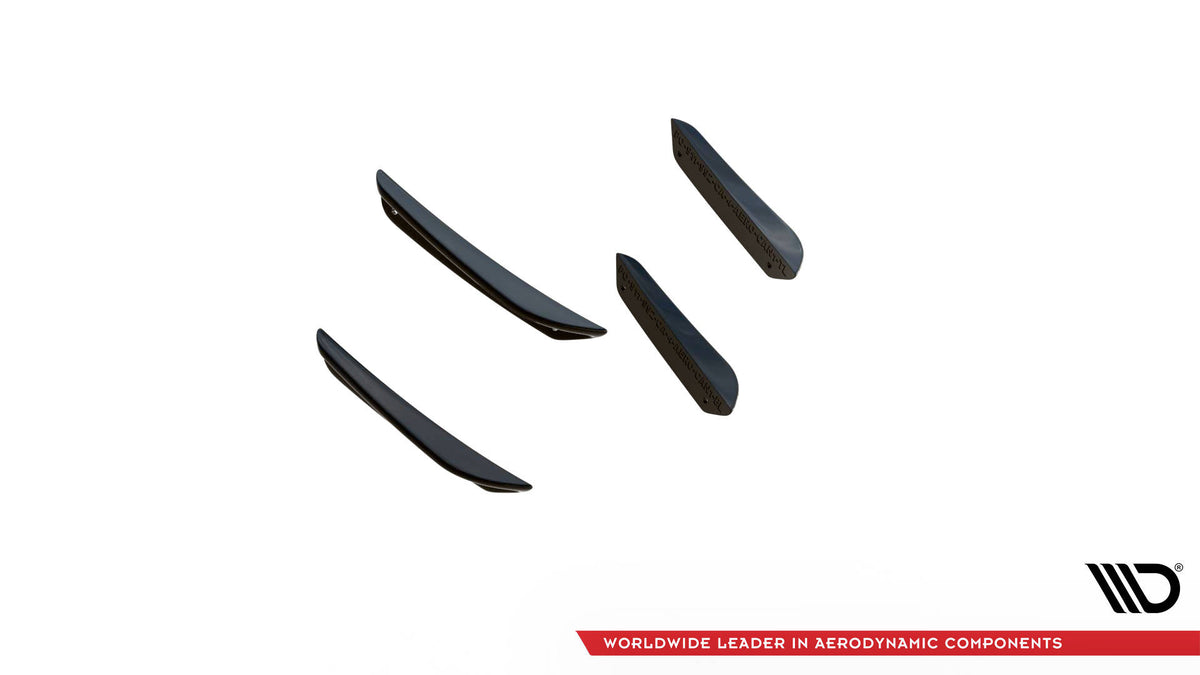 Stoßstangen Flaps Wings vorne Canards passend für Porsche 911 Carrera Aero 992 – Ansicht 7