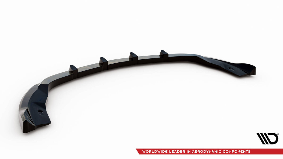 Street+ Spoilerlippe Front Ansatz passend für Mercedes-Benz Citan W415 schwarz Hochglanz – Ansicht 6