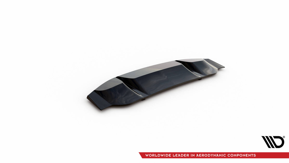 Street+ Mittlerer Diffusor RACE passend für Mercedes-AMG E63 W213 Facelift schwarz Hochglanz – Ansicht 6