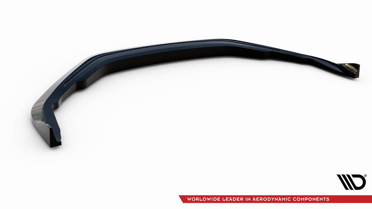 Street+ Spoilerlippe Front Ansatz V.2 passend für Porsche 718 Cayman 982c schwarz Hochglanz – Ansicht 6