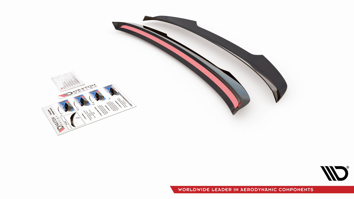 Heckspoiler Lippe Skoda Fabia Combi Mk3 schwarz Hochglanz – Ansicht 4