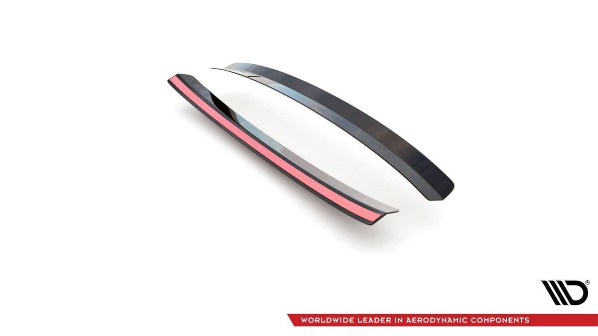 Heckspoiler Lippe RENAULT CLIO MK3 RS schwarz Hochglanz – Ansicht 5