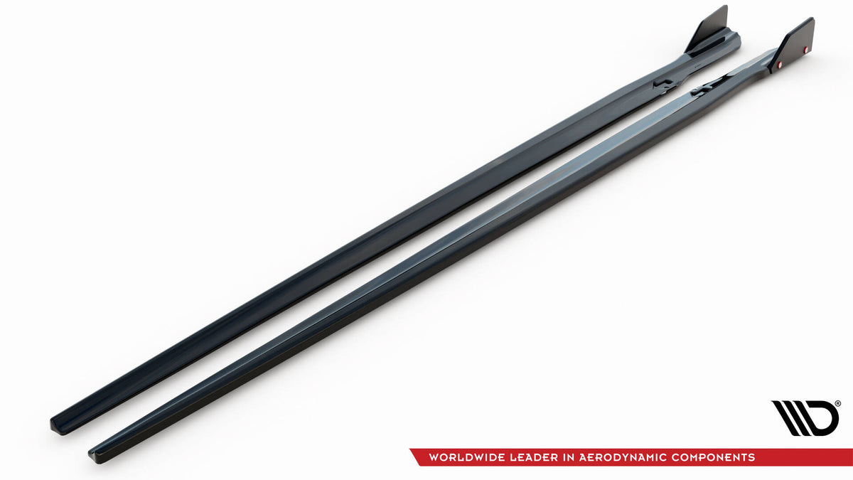 Street+ Seitenschweller Leisten passend für V.1 + Flaps passend für BMW M8 Gran Coupe F93 / 8 Gran Coupe M-Paket G16 – Ansicht 5