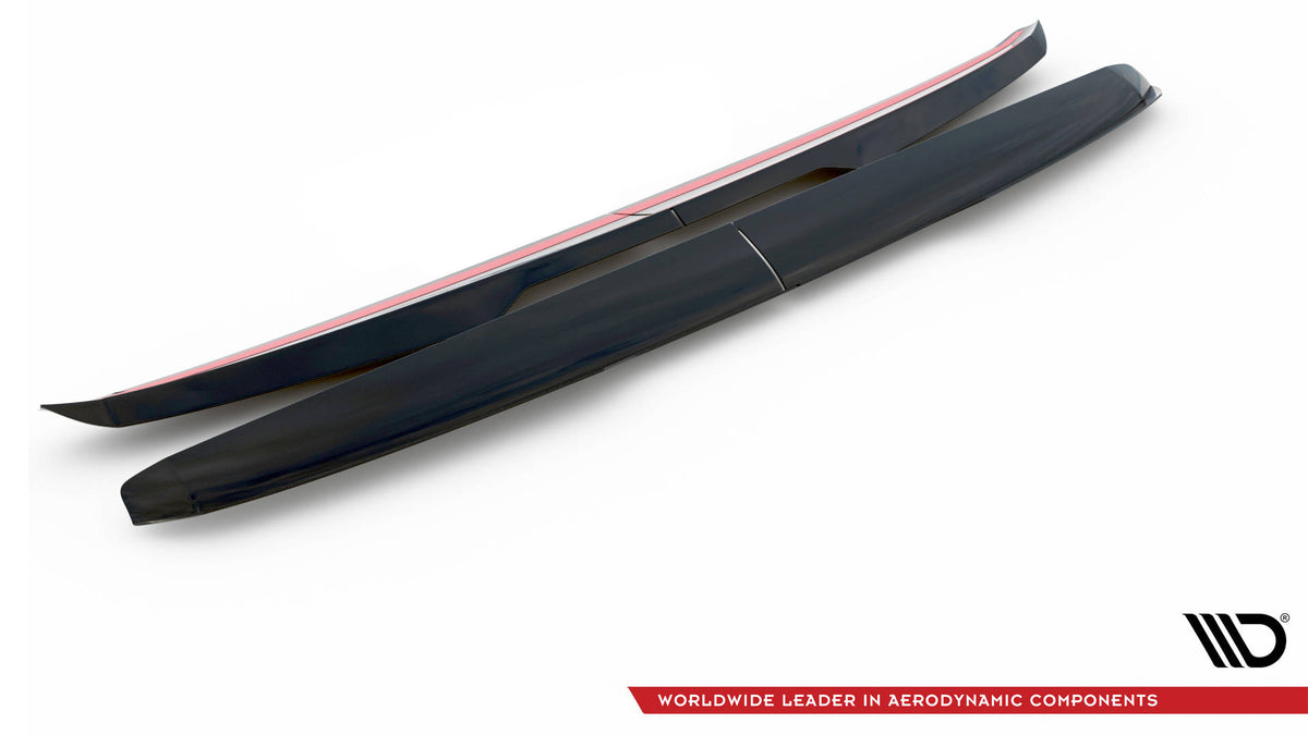 Heckspoiler Lippe Ford Transit Custom Mk1  schwarz Hochglanz – Ansicht 8