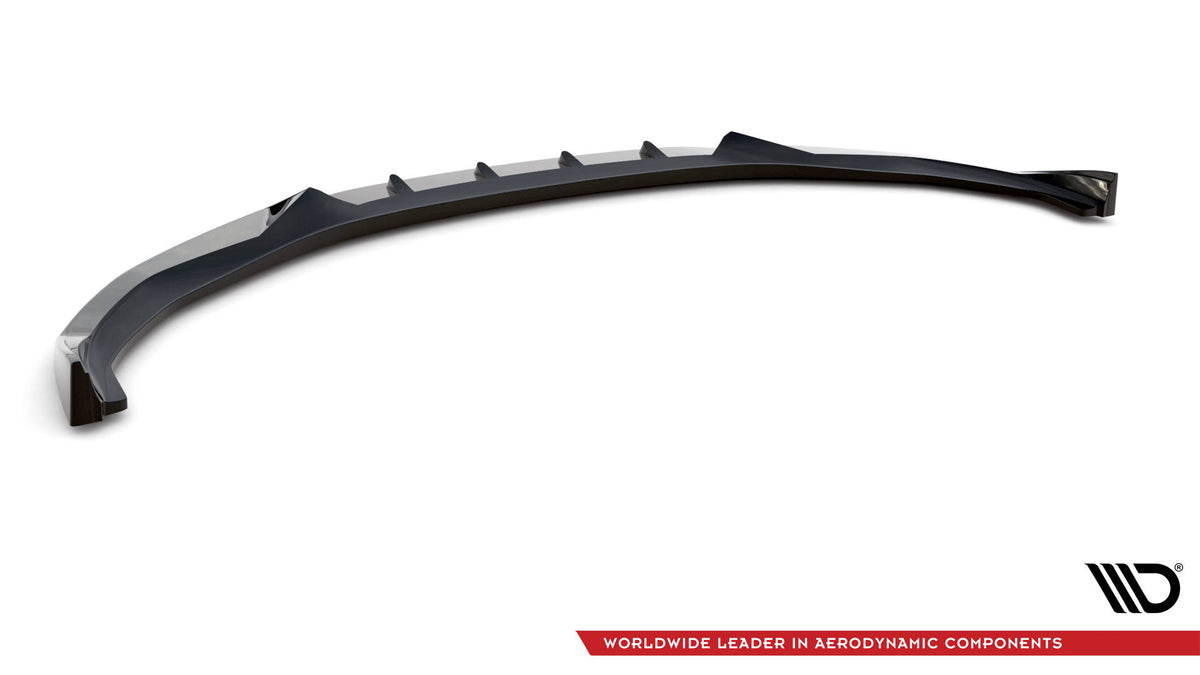 Street+ Spoilerlippe Front Ansatz V.2 passend für BMW 4er / i4 Gran Coupe M-Paket / M440i G26 schwarz Hochglanz – Ansicht 6