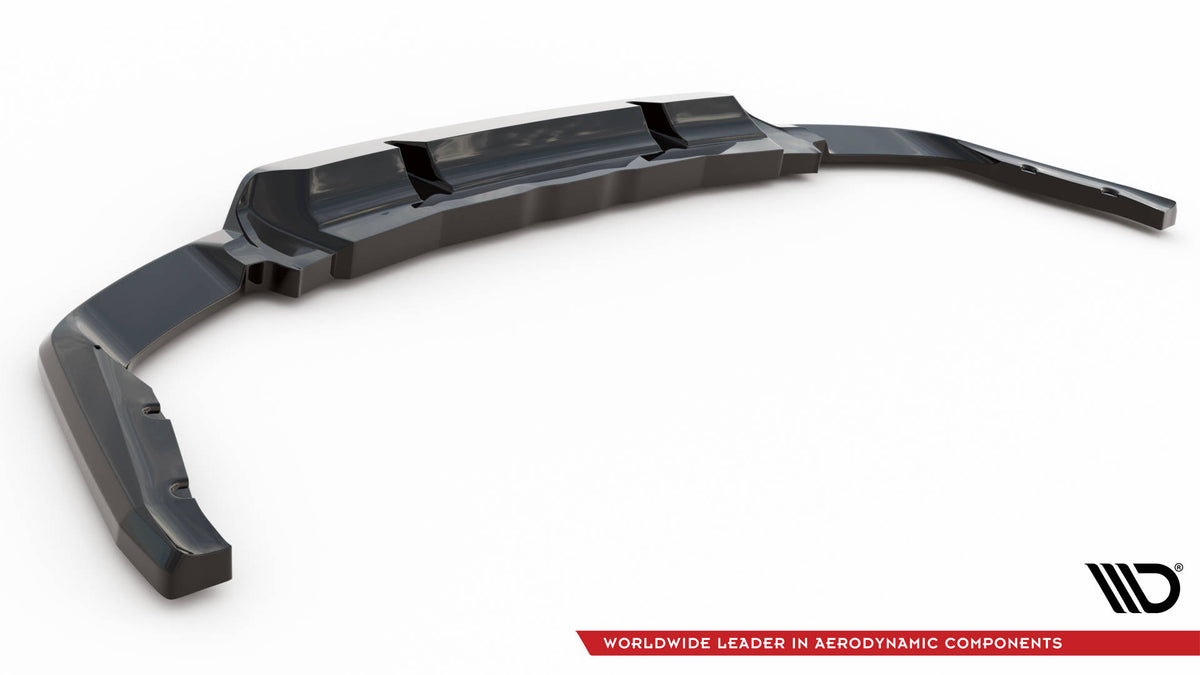 Street+ Mittlerer Diffusor RACE passend für Ford Edge Sport Mk2 schwarz Hochglanz – Ansicht 6