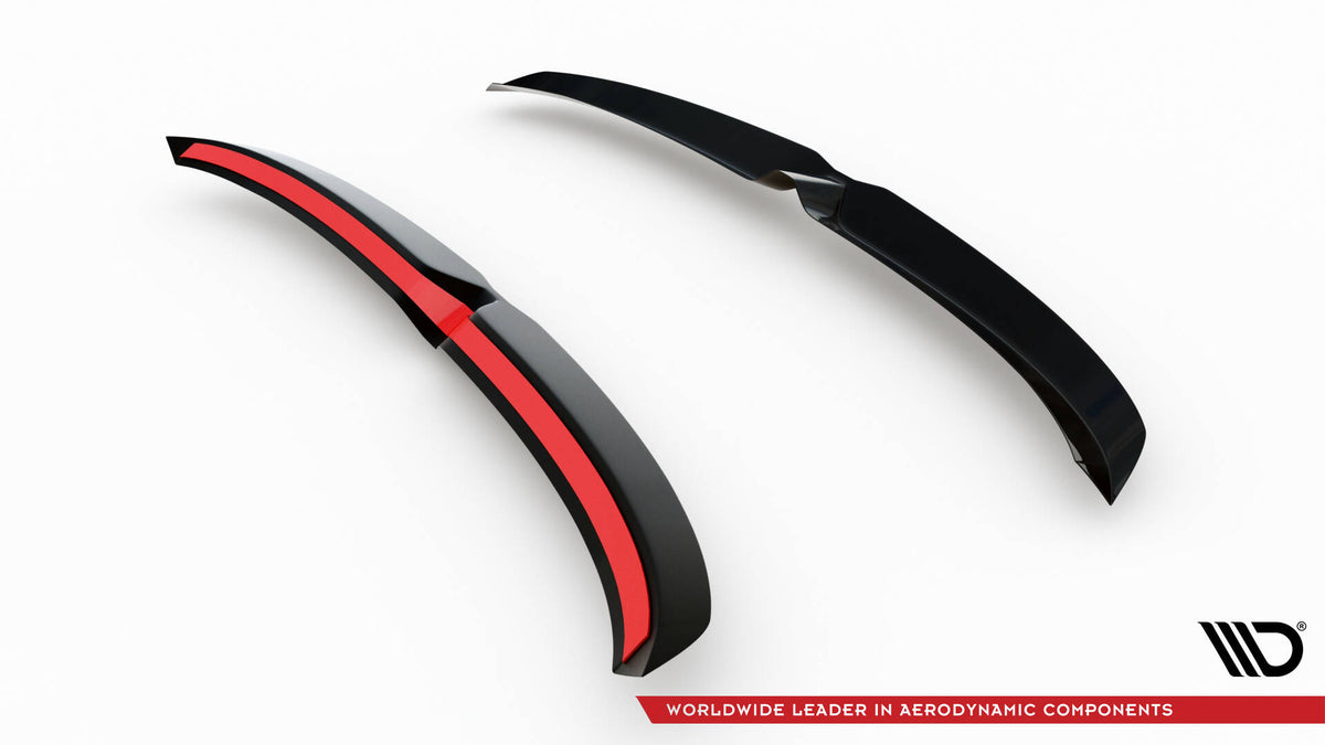 Heckspoiler Lippe Opel Astra Sports Tourer L (MK6) schwarz Hochglanz – Ansicht 5