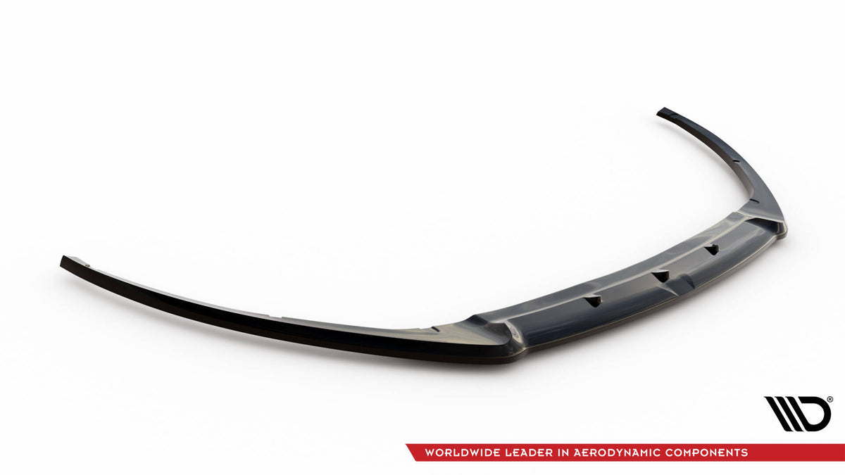Street+ Spoilerlippe Front Ansatz passend für Ford Focus ST Mk3 FL (Cupra) schwarz Hochglanz – Ansicht 5