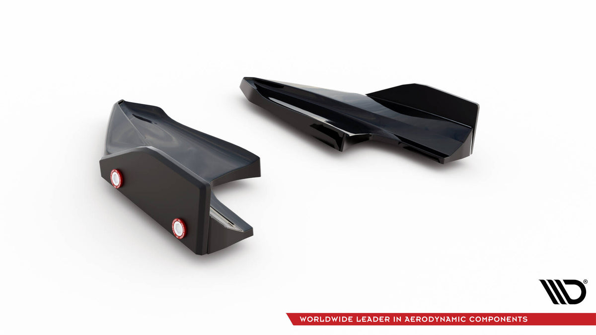 Heck Ansatz Flaps Diffusor V.5 + Flaps passend für VW Golf R Hatchback Mk8 Facelift – Ansicht 6