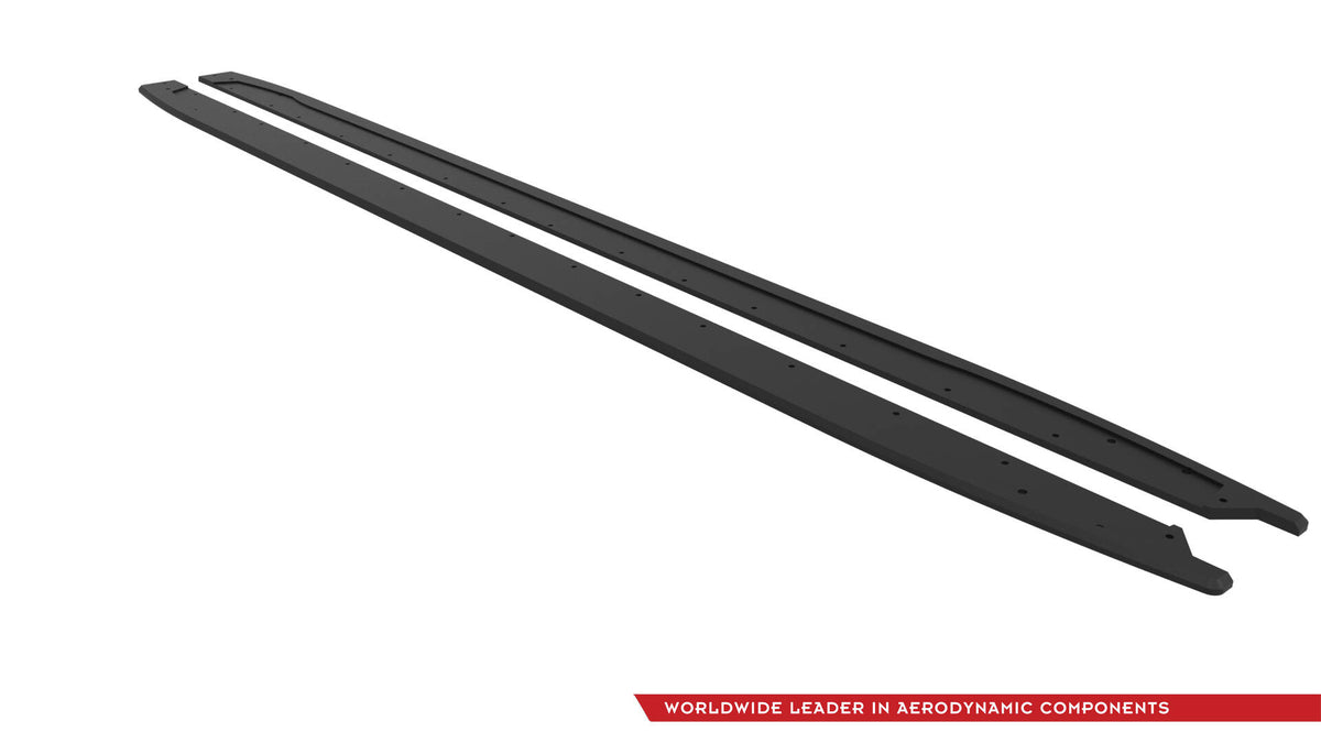 Street Pro Street+ Seitenschweller Leisten V.2 passend für Audi A3 S-Line Limousine / S3 Limousine 8Y / 8Y Facelift – Ansicht 6