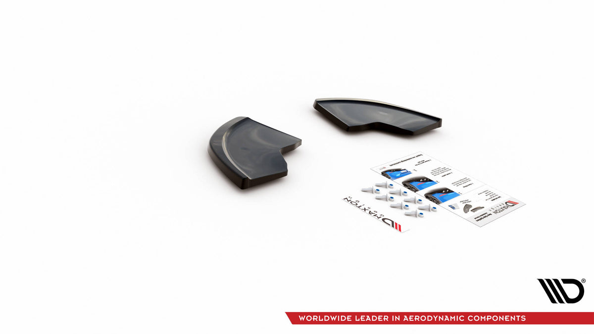 Heck Ansatz Flaps Diffusor passend für Seat Ibiza Cupra Mk3 schwarz Hochglanz – Ansicht 6