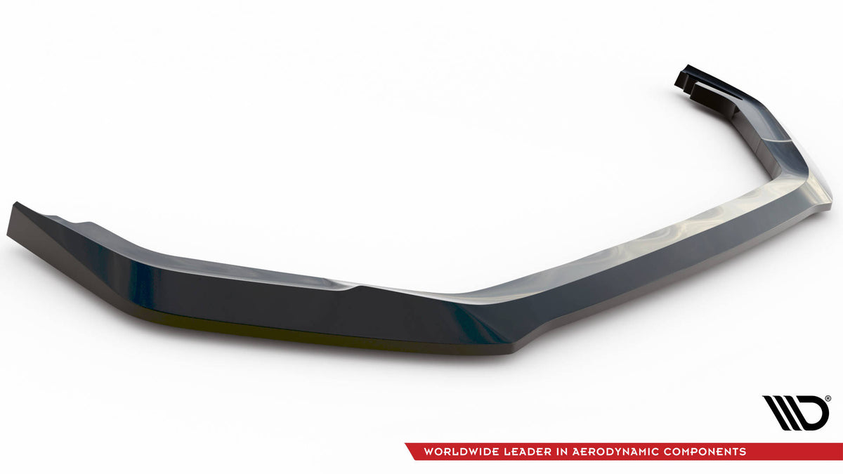 Street+ Spoilerlippe Front Ansatz V.1 passend für Honda Civic Type-R Mk 11 schwarz Hochglanz – Ansicht 5
