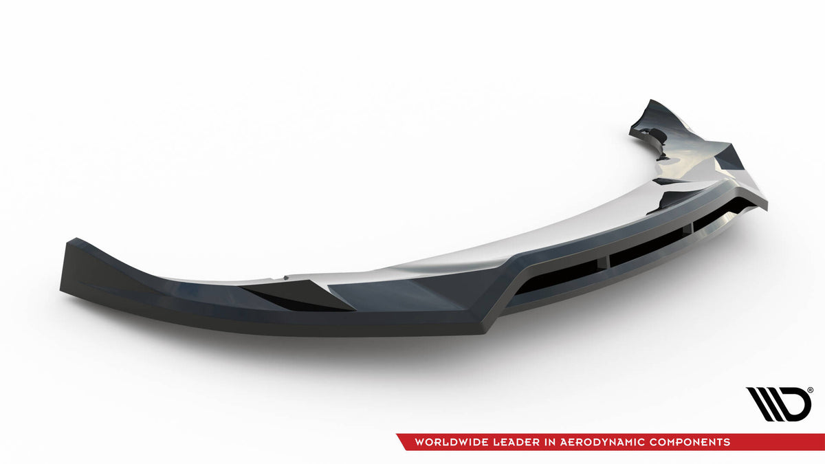 Street+ Spoilerlippe Front Ansatz passend für Cupra Formentor Mk1 Facelift schwarz Hochglanz – Ansicht 5