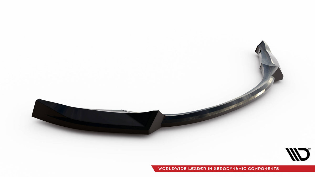Street+ Spoilerlippe Front Ansatz V.2 passend für Mazda MX5 NC (Mk3) schwarz Hochglanz – Ansicht 5