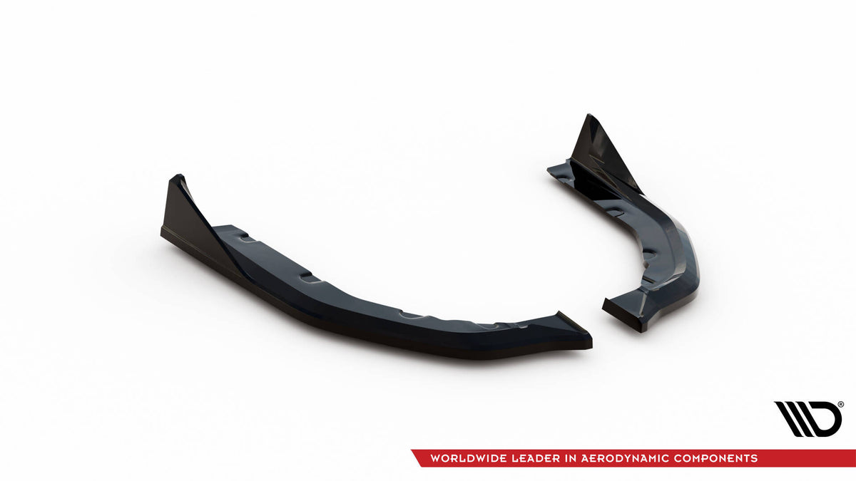 Heck Ansatz Flaps Diffusor V.3 passend für CSL Look BMW M3 Limousine / Touring G80 / G81 schwarz Hochglanz – Ansicht 5